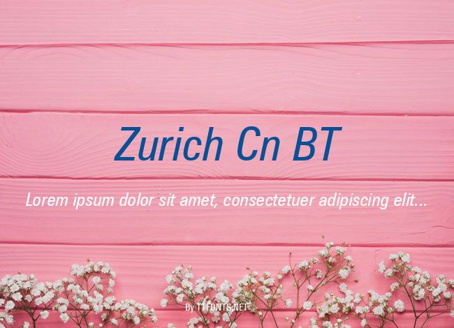 Zurich Cn BT example